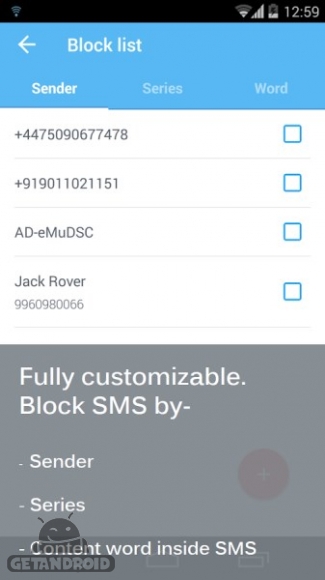 دانلود SMS Blocker Clean Inbox Premium 8.0.24 برنامه مسدود کردن تماس و پیامک اندروید