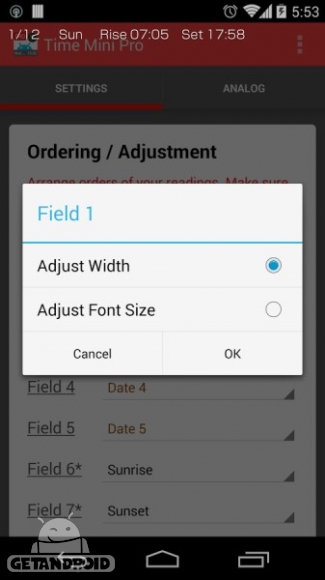 دانلود Time Mini Pro: Make Your Clock v1.0.128 - برنامه طراحی ساعت دلخواه اندروید