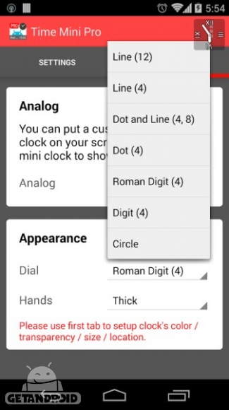دانلود Time Mini Pro: Make Your Clock v1.0.128 - برنامه طراحی ساعت دلخواه اندروید
