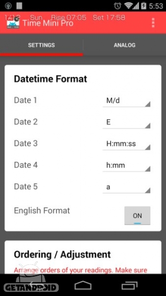 دانلود Time Mini Pro: Make Your Clock v1.0.128 - برنامه طراحی ساعت دلخواه اندروید