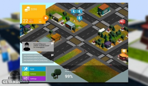 دانلود Commanager HD - Cities 1.2.0 - بازی ساخت و مدیریت شهر تجاری اندروید + مود