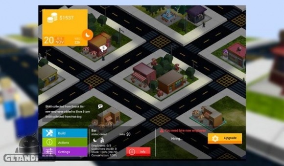 دانلود Commanager HD - Cities 1.2.0 - بازی ساخت و مدیریت شهر تجاری اندروید + مود