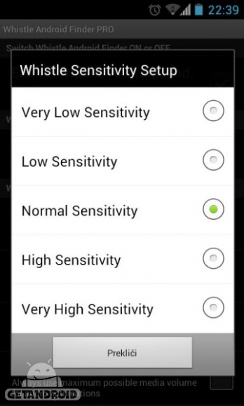 دانلود Whistle Android Finder PRO 5.6 نرم افزار پيدا كردن گوشي با سوت زدن اندروید