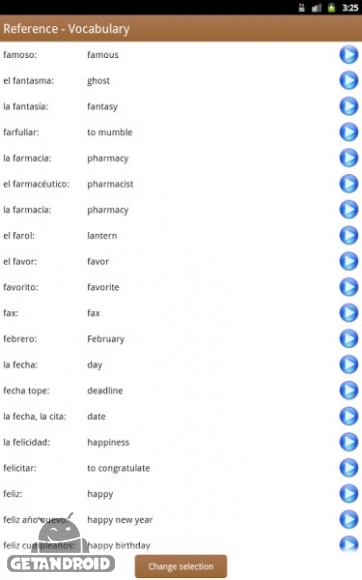 دانلود Spanish Class 6.19 برنامه آموزش زبان اسپانیایی برای اندروید