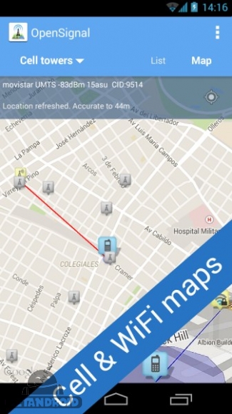 دانلود برنامه 4G WiFi Maps اندروید