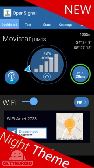 دانلود برنامه 4G WiFi Maps اندروید