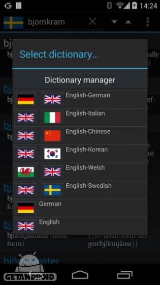 دانلود QuickDic Offline Dictionary 5.0.1 فرهنگ لغت چند زبانه آفلاین اندروید