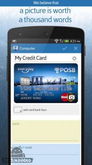 دانلود oneSafe | password manager v2.0.3 - برنامه مدیریت پسوردها برای اندروید