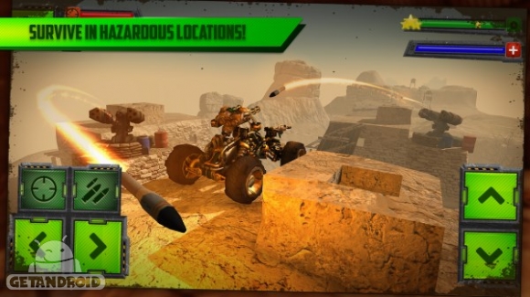 دانلود Gun Rider 1.3 - بازی زره‌پوش سوار برای اندروید + دیتا