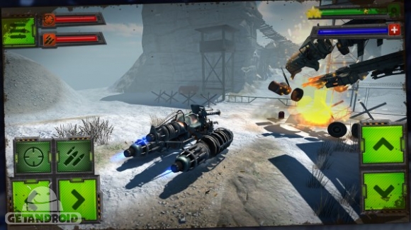 دانلود Gun Rider 1.3 - بازی زره‌پوش سوار برای اندروید + دیتا