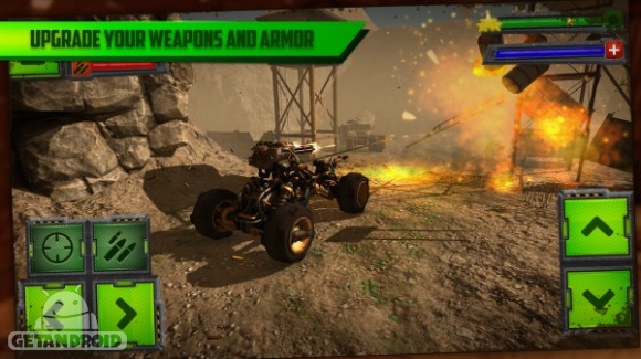 دانلود Gun Rider 1.3 - بازی زره‌پوش سوار برای اندروید + دیتا