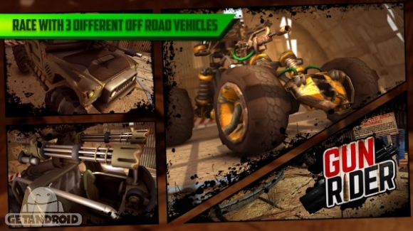 دانلود Gun Rider 1.3 - بازی زره‌پوش سوار برای اندروید + دیتا