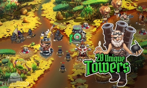 دانلود Pirate Legends TD 1.3.15 – بازی استراتژیکی افسانه دزد دریایی اندروید + دیتا