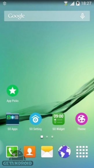 دانلود SO Launcher (Galaxy S7 Launcher) Prime 2.0 لانچر گلکسی اس 6 اندروید