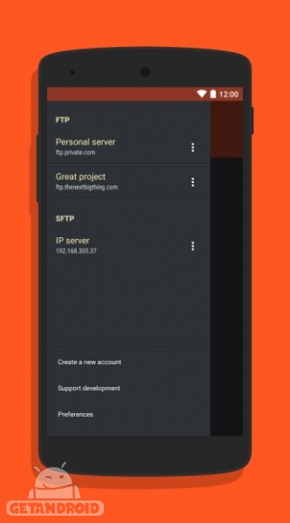 دانلود Turbo FTP client & SFTP client Pro 3.6 کلاینت اف تی پی اندروید