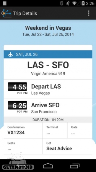 دانلود برنامه TripIt Travel Organizer اندروید