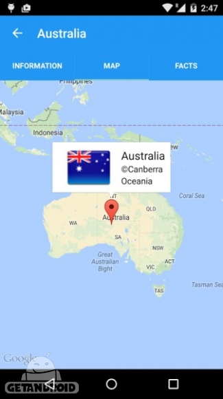 دانلود world atlas 2015 Premium 2.9.4 برنامه اطلس جغرافیایی کامل جهان اندروید