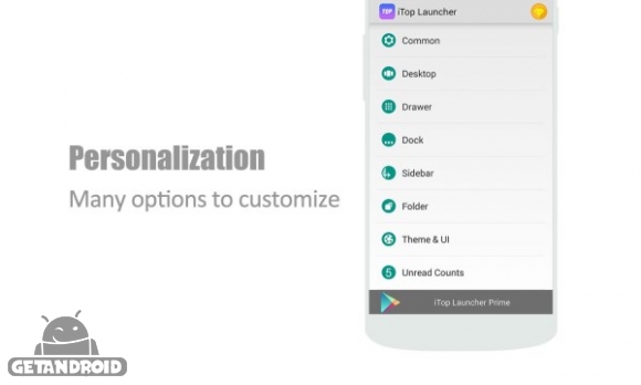 دانلود iTop Launcher – Marshmallow Prime 2.5 – لانچر لالی پاپ اندروید