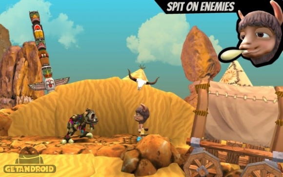 دانلود Spit'N'Run 1.2.7180 - بازی جذاب و ماجراجویانه اندروید + دیتا