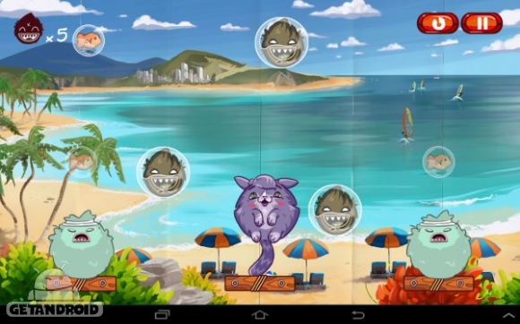 دانلود Fluff Eaters 1.28.0 - بازی پازلی کم حجم اندروید