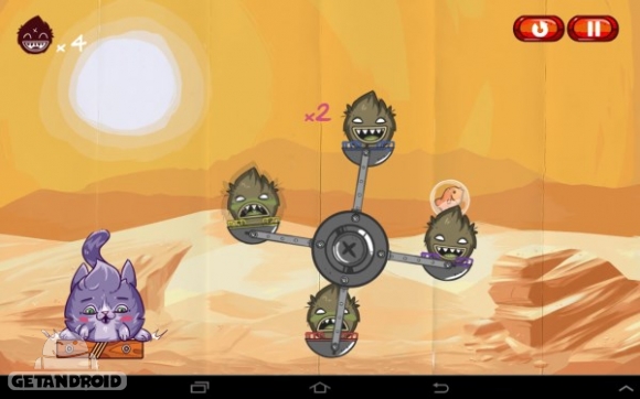 دانلود Fluff Eaters 1.28.0 - بازی پازلی کم حجم اندروید