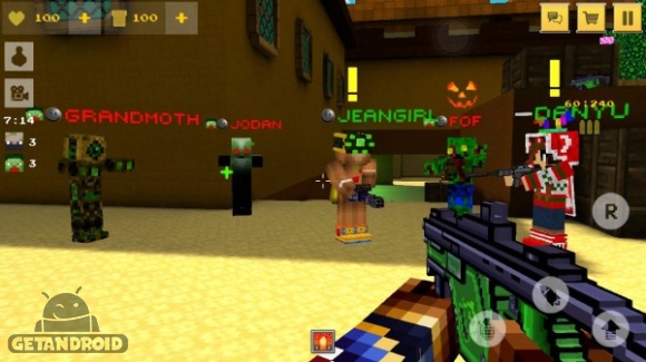 دانلود Block Force – Cops N Robbers 2.2.0 – بازی تیراندازی آنلاین اندروید + دیتا