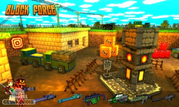 دانلود Block Force – Cops N Robbers 2.2.0 – بازی تیراندازی آنلاین اندروید + دیتا