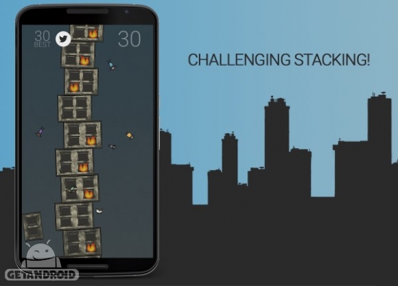 دانلود High Rise 1.07 - بازی برج سازی سازی اندروید