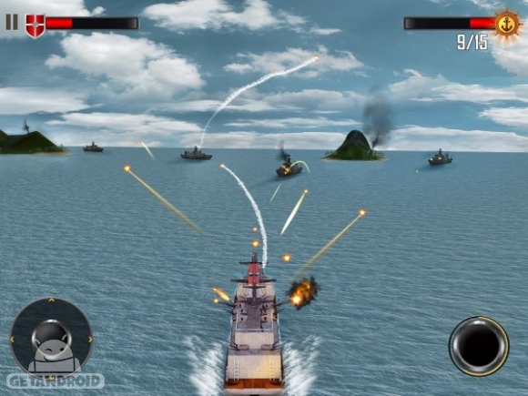 دانلود Sea Battleship Combat 3D 1.1 - بازی سه بعدی نبرد ناوها برای اندروید