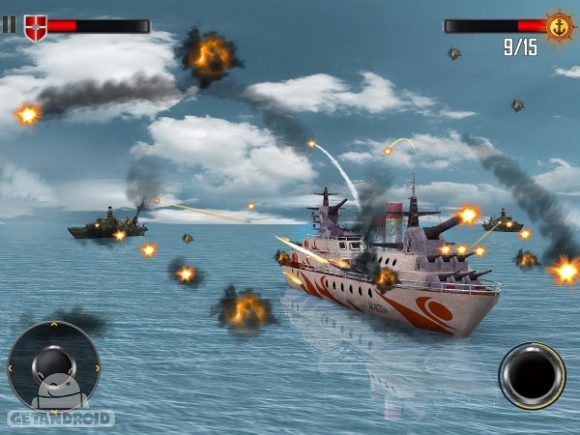 دانلود Sea Battleship Combat 3D 1.1 - بازی سه بعدی نبرد ناوها برای اندروید