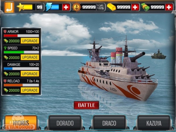دانلود Sea Battleship Combat 3D 1.1 - بازی سه بعدی نبرد ناوها برای اندروید