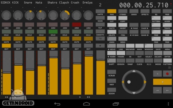 دانلود برنامه TouchDAW اندروید