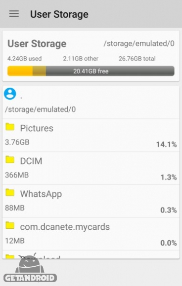 دانلود برنامه Storage Partitions اندروید
