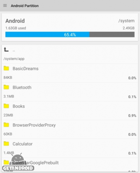 دانلود برنامه Storage Partitions اندروید