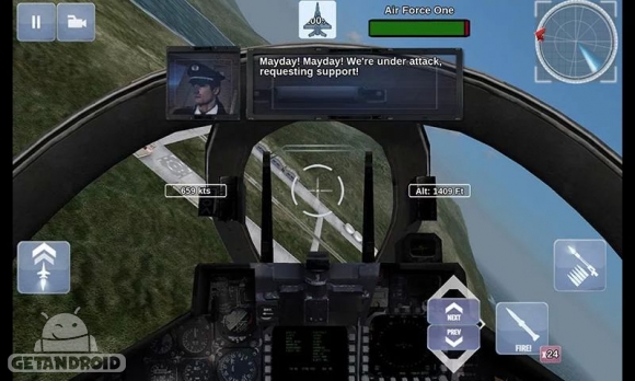 دانلود FoxOne Advanced Edition v2 - بازی نبرد هوایی برای اندروید + مود