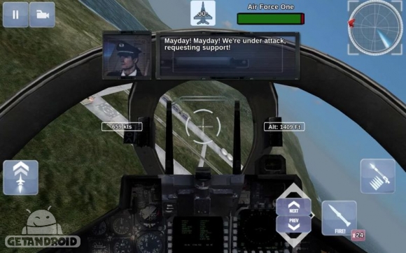 دانلود FoxOne Advanced Edition v2 - بازی نبرد هوایی برای اندروید + مود