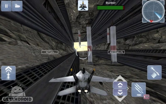 دانلود FoxOne Advanced Edition v2 - بازی نبرد هوایی برای اندروید + مود