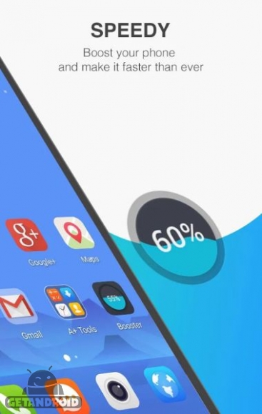 دانلود A+ Launcher - Smart & Stylish v2.5.0.1173 - لانچر ای پلاس برای اندروید