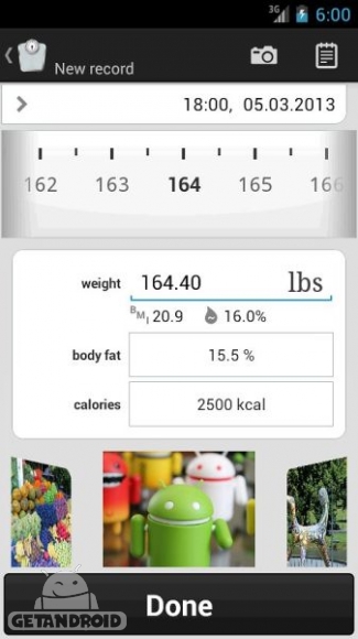 دانلود Weight Meter ideal weight, BMI v1.3.6 - برنامه کنترل وزن برای اندروید