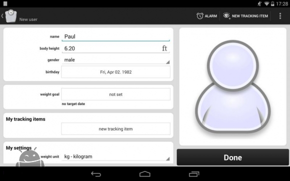 دانلود Weight Meter ideal weight, BMI v1.3.6 - برنامه کنترل وزن برای اندروید
