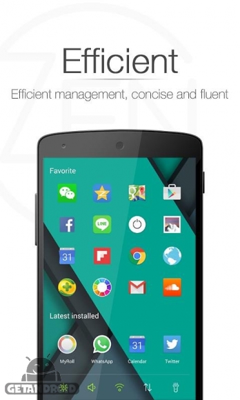 دانلود ZEN Launcher v2.0.0 - لانچر ZEN برای اندروید + پلاگینها