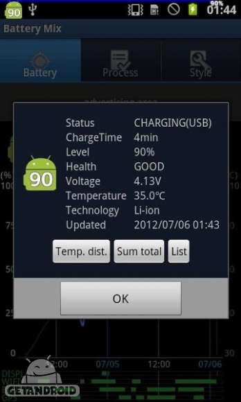 دانلود Battery Mix v5.5 - برنامه مدیریت مصرف باتری برای اندروید