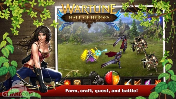 دانلود Wartune: Hall of Heroes 6.1.0 - بازی وارتیون: سالن قهرمانان برای اندروید + دیتا