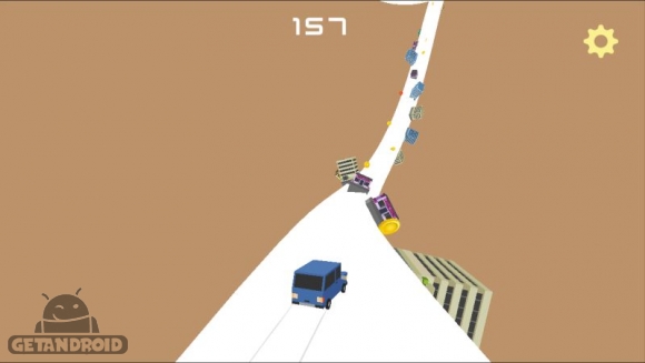 دانلود Infinity Rush! 1.2 - بازی فانتزی اتومبیلرانی برای اندروید