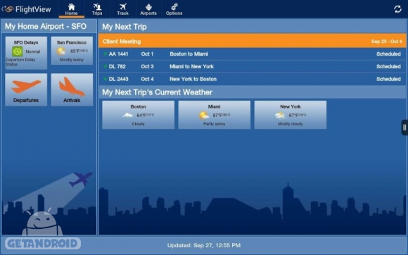 دانلود برنامه FlightView Elite FlightTracker اندروید