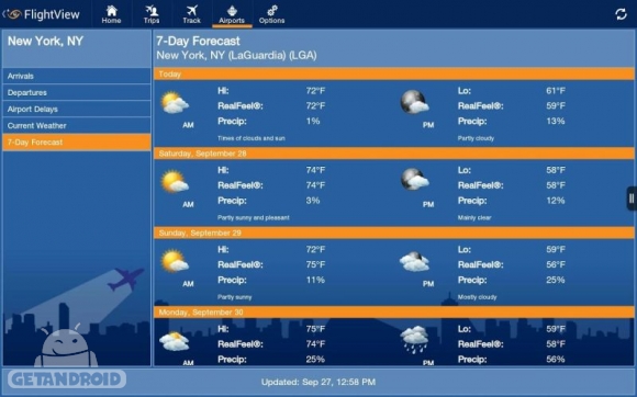 دانلود برنامه FlightView Elite FlightTracker اندروید