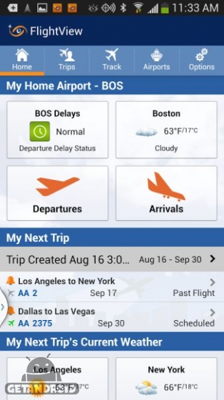 دانلود برنامه FlightView Elite FlightTracker اندروید