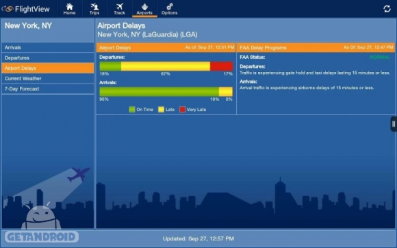 دانلود برنامه FlightView Elite FlightTracker اندروید