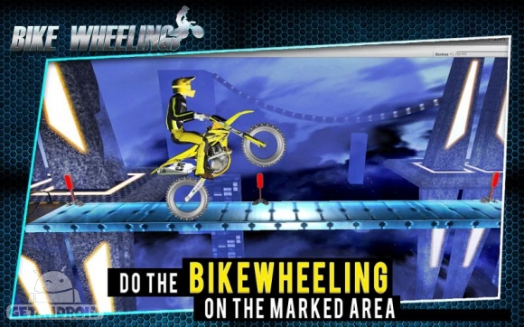 دانلود Bike Wheeling 1.3 - بازی موتورسواری اندروید + مود