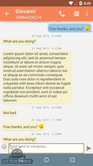 دانلود Smart SMS v3.5.1 - برنامه جایگزین اس ام اس اندروید